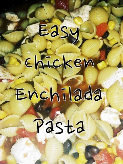 easy-chicken-enchilada-pasta
